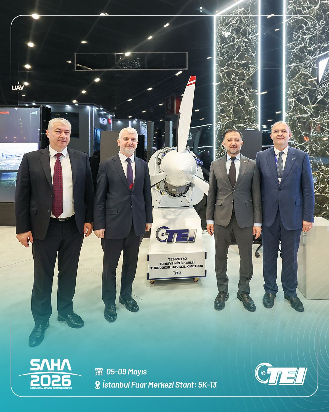 100 adet TEI-PD170 motoru için sözleşme imzalandı