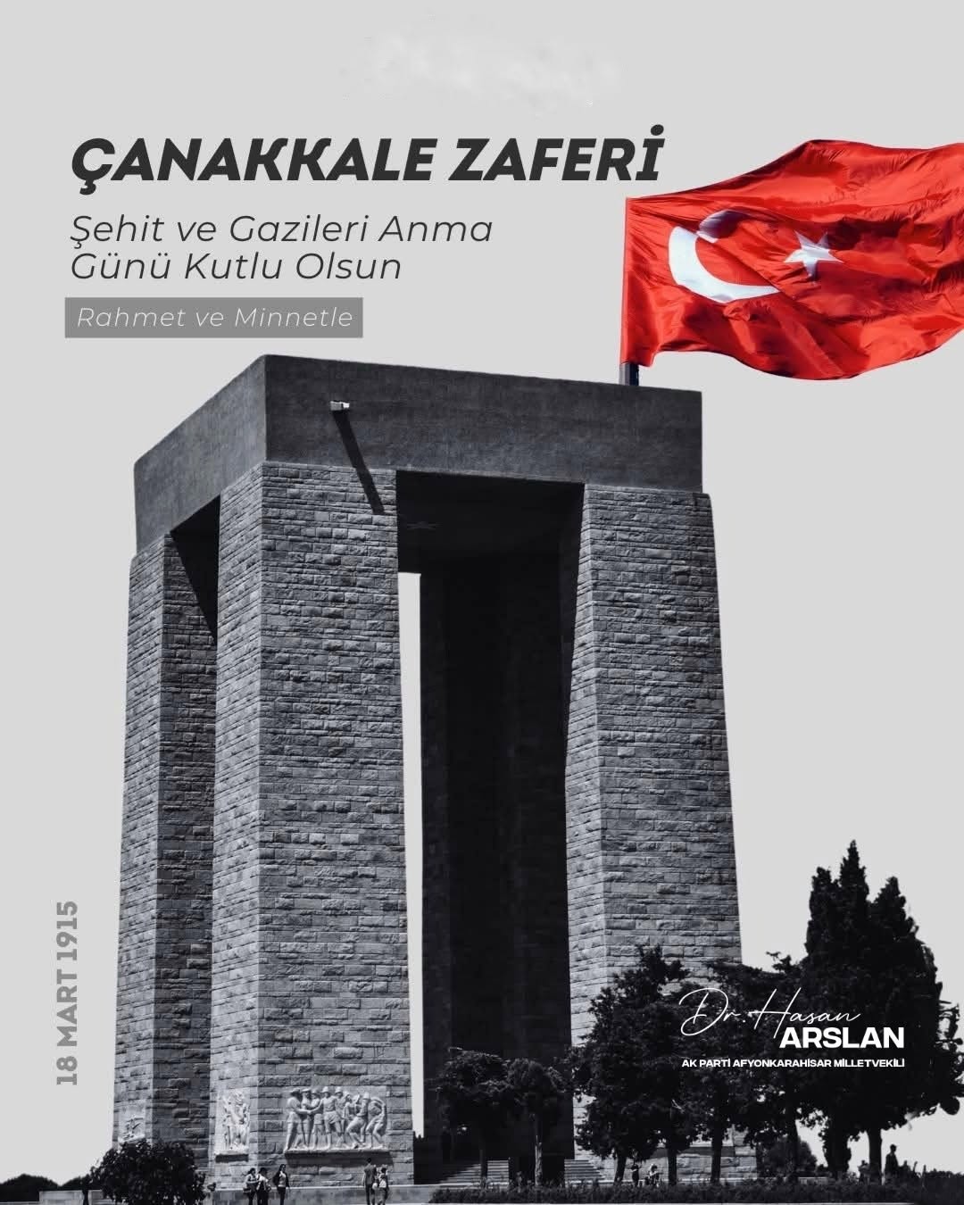 18 Mart Çanakkale Zaferi'ni Unutmadık: Şehitlerimizi Saygı ve Rahmetle Anıyoruz