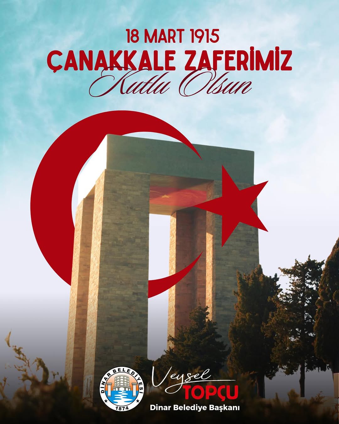 18 Mart Şehitleri Anma Günü'nde Vatan Uğruna Can Veren Kahramanlarımızı Rahmet ve Minnetle Anıyoruz