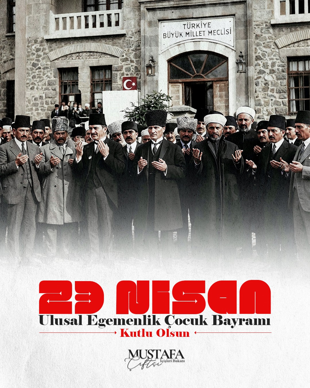23 Nisan Ulusal Egemenlik ve Çocuk Bayramı Kutlandı
