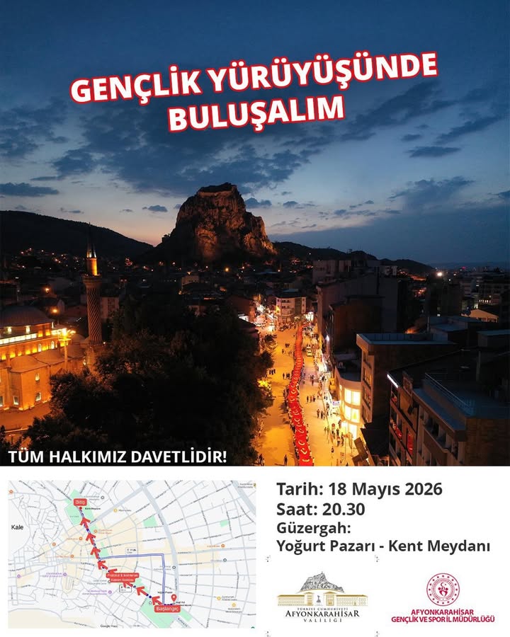 ???????? Gençlik Yürüyüşünde Buluşalım!