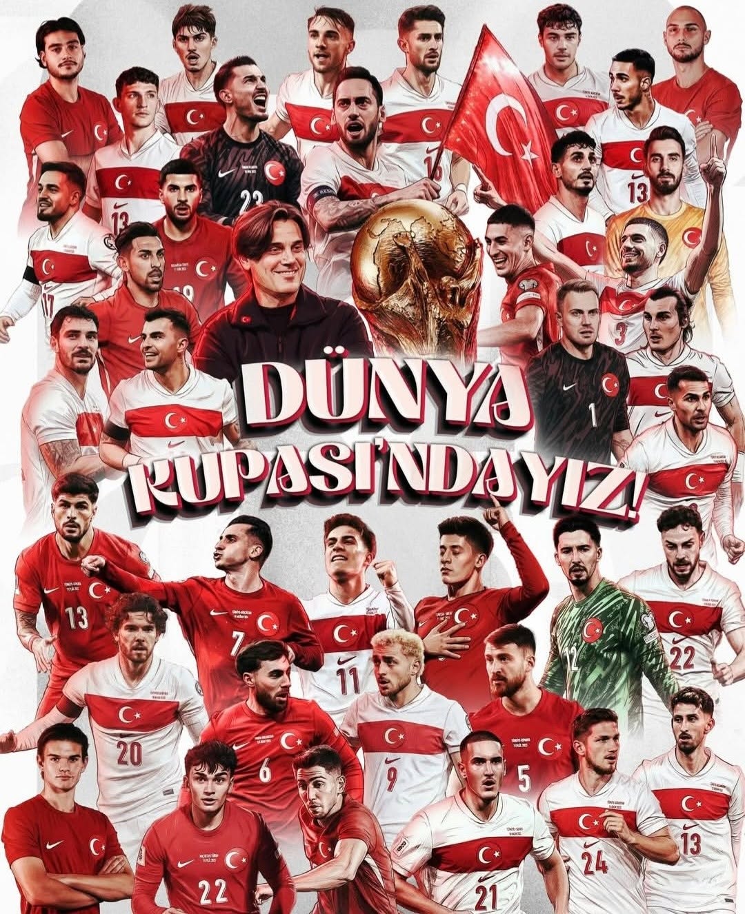 A Milli Takımımıza Dünya Kupası'na Katılma Tebriği