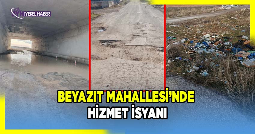 Afyonkarahisar Beyazıt Mahallesi'nde Vatandaşlar İsyan Etti