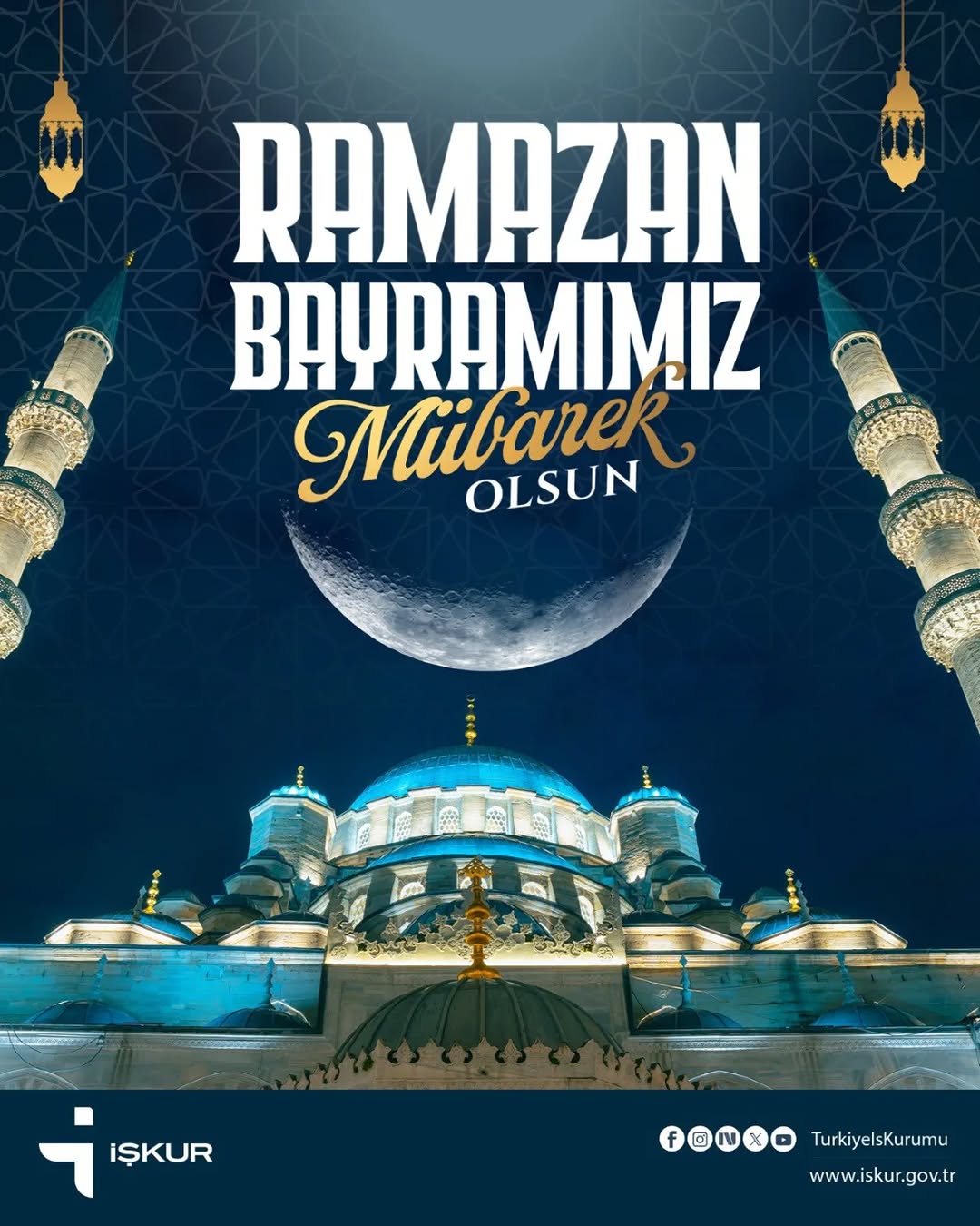 Afyonkarahisar Çalışma ve İş Kurumu İl Müdürlüğü'nden Ramazan Bayramı Kutlama Mesajı