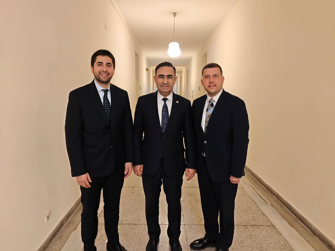 Afyonkarahisar'da İl Başkan Yardımcısı Onur Çelik ve İş İnsanı Cevat Kolaylı Buluştu