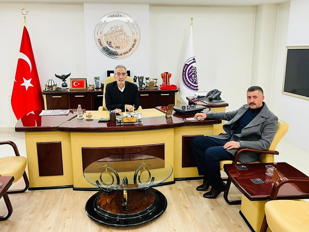 Afyonkarahisar Esnaf ve Sanatkarlar Odaları Birliği'ne Ziyaret