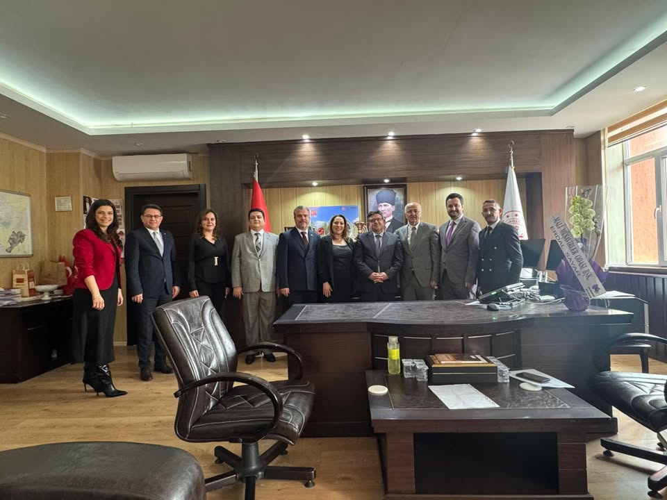 Afyonkarahisar Mali Müşavirler Odası'ndan Defterdar İbrahim Gündüz'e Ziyaret