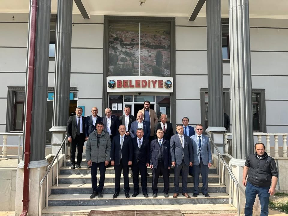 Afyonkarahisar Milletvekili İbrahim Çetinaktı'nın Çıkrık Belediye Başkanı İle Ziyareti