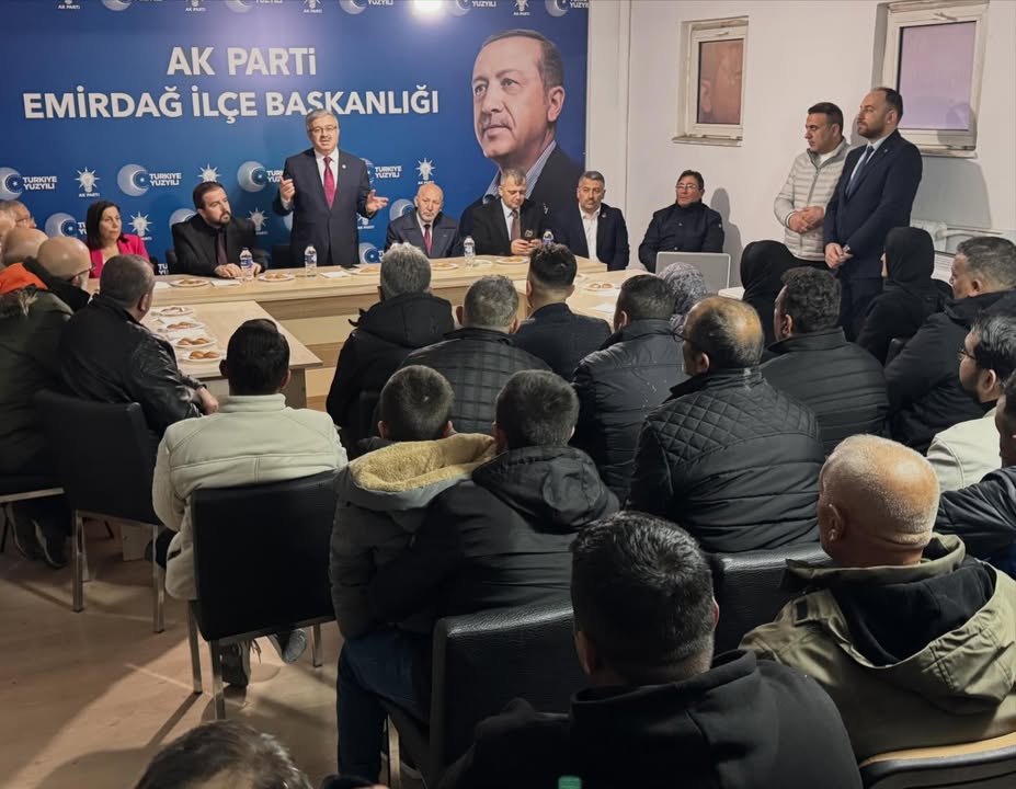 Afyonkarahisar Milletvekili İbrahim Yurdunuseven'den Emirdağ Ziyareti