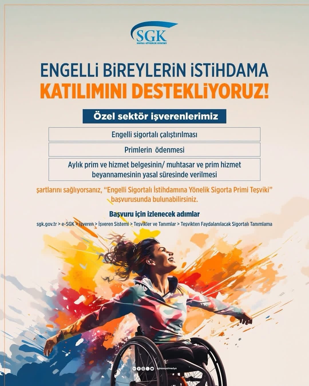 Afyonkarahisar Sgk İl Müdürlüğü Engelli İstihdamını Destekliyor