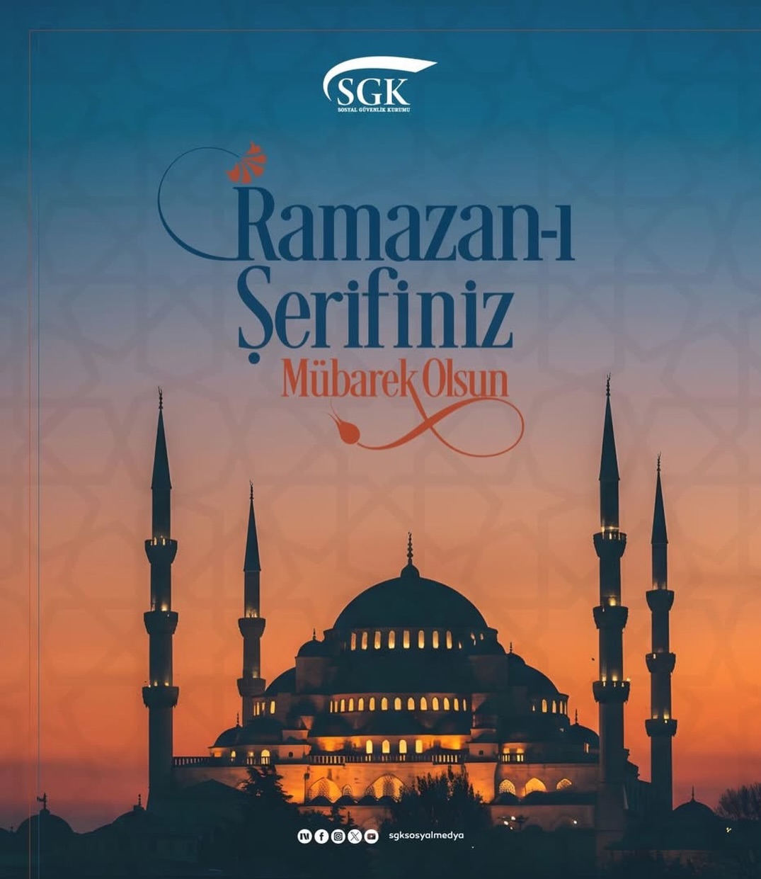 Afyonkarahisar Sgk İl Müdürlüğü'nden Ramazan Ayı Mesajı