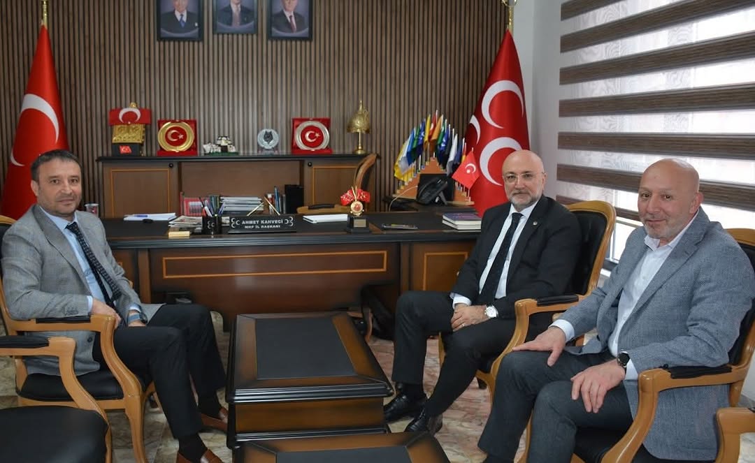 Ak Parti Afyonkarahisar İl Başkanı Ahmet Kahveci'yi Ziyaret Etti
