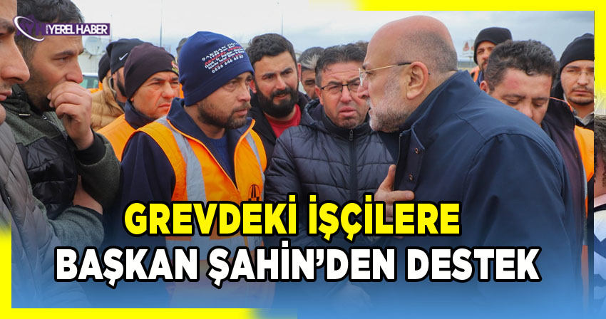AK Parti Afyonkarahisar İl Başkanı Turgay Şahin, Taşeron İşçilerle Bir Araya Geldi