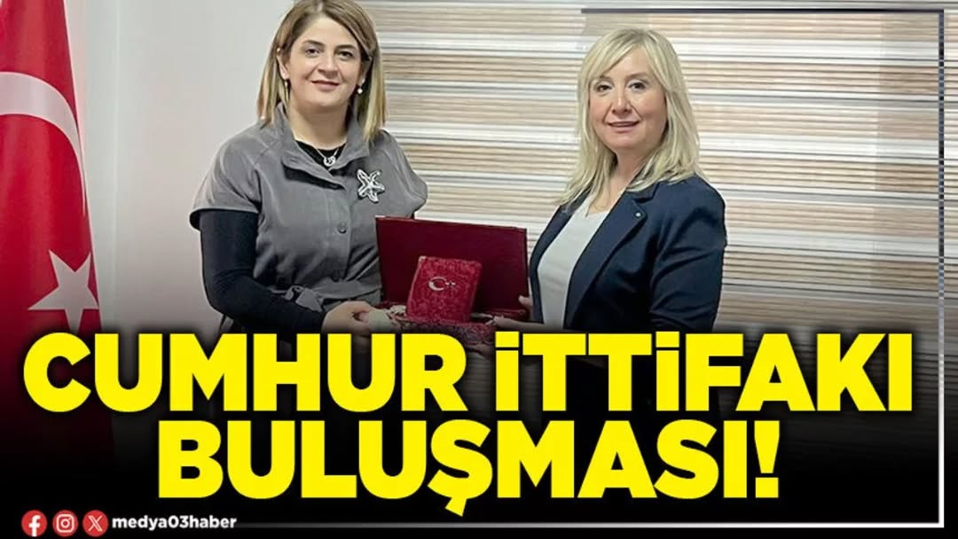 AK Parti Afyonkarahisar İl Kadın Kolları'ndan MHP İl Başkan Yardımcısına Nezaket Ziyareti