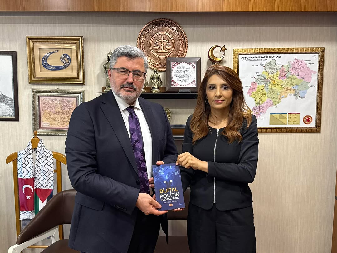 Ak Parti Afyonkarahisar Milletvekili Ali Özkaya, Dr Emine Kaplan'ı Gazi Meclisi'nde Ağırladı