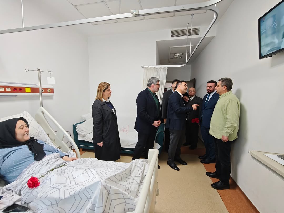Ak Parti Afyonkarahisar Milletvekili Hasan Arslan'dan Geçmiş Olsun Ziyareti