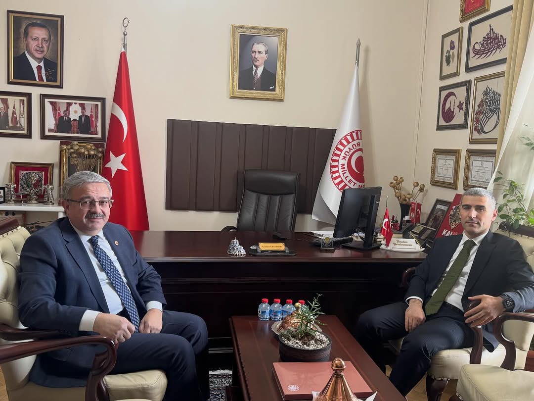 Ak Parti Afyonkarahisar Milletvekili İbrahim Yurdunuseven, TBMM'de Afyonkarahisar Valisi Dr. Naci Aktaş'ı Ağırladı