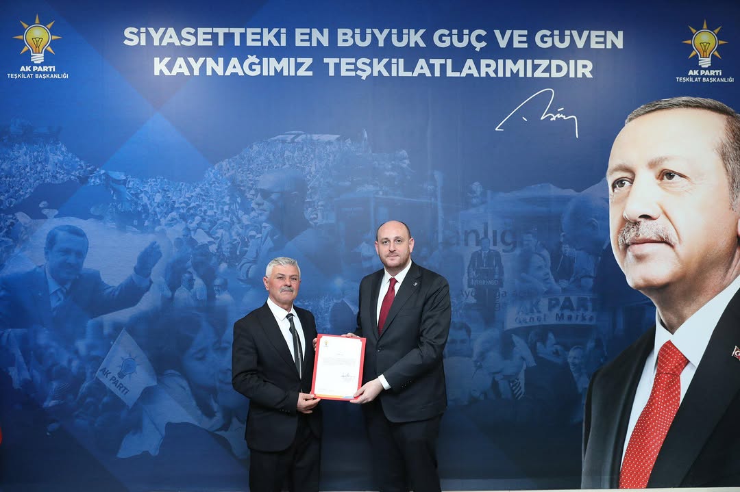 AK Parti Genel Merkez Teşkilat Başkanı Ahmet Büyükgümüş'ten Evciler İlçe Başkanı Ataması