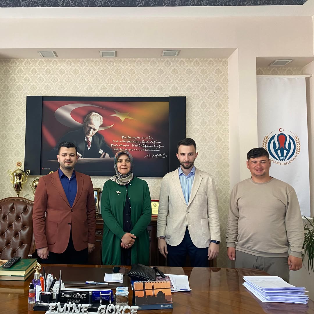 Ak Parti İhsaniye İlçe Gençlik Kolları Başkanı'ndan İhsaniye Belediye Başkanı Ziyareti