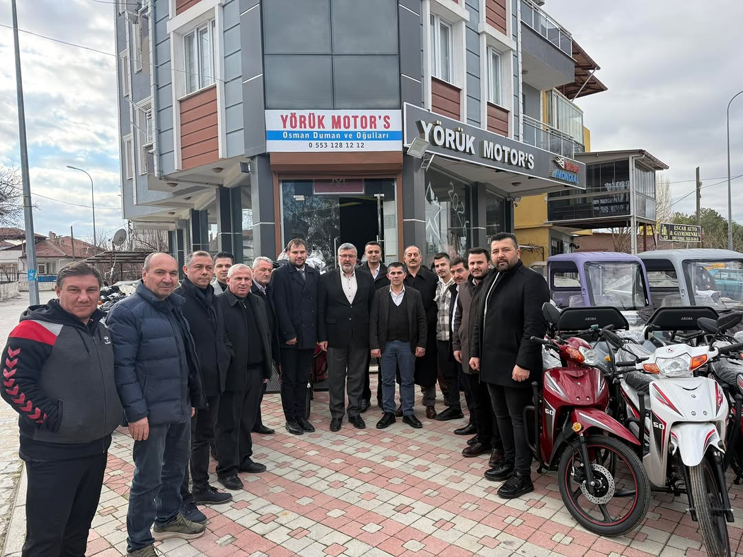 AK Parti İlçe Yönetim Kurulu Üyesi Osman Duman'dan Dinar Ziyareti