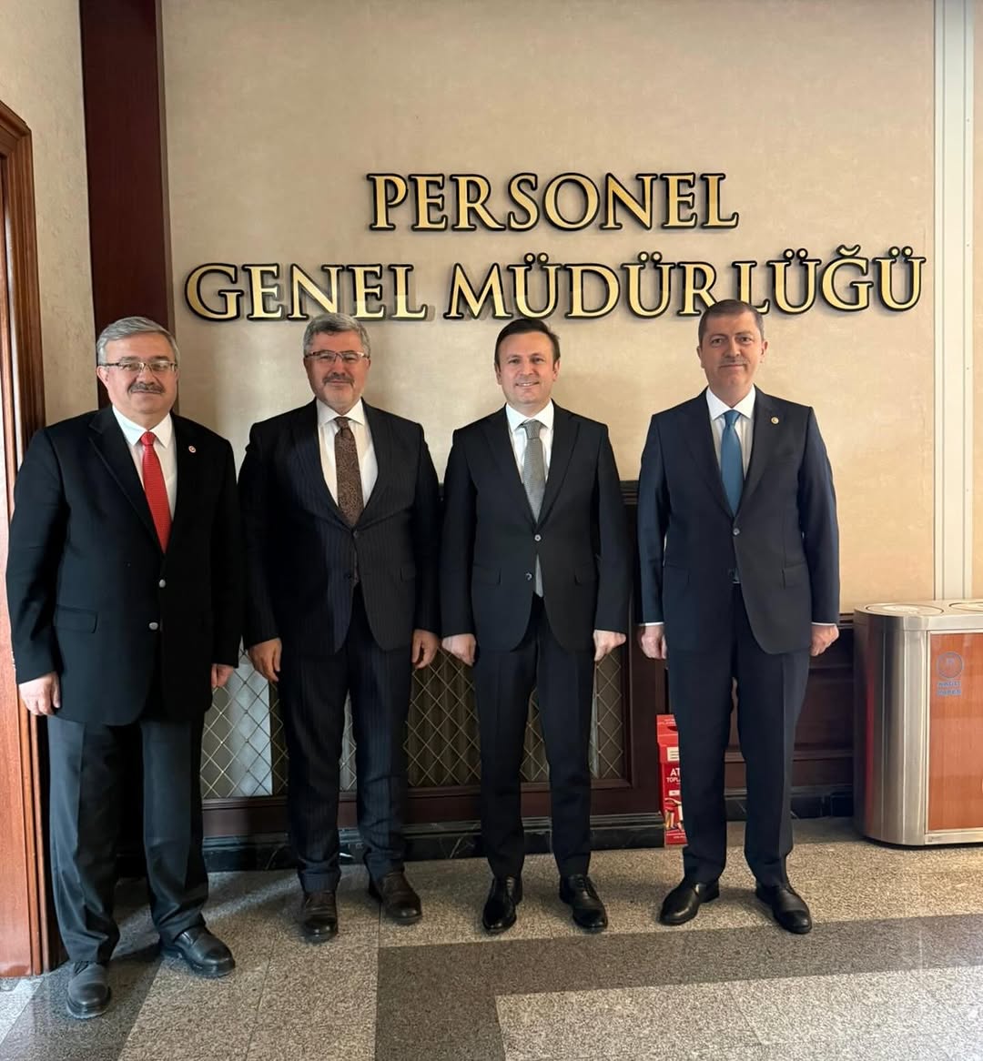 Ak Parti Milletvekilleri Ankara'da İçişleri Bakanlığı Personel Genel Müdürü'nü Ziyaret Etti