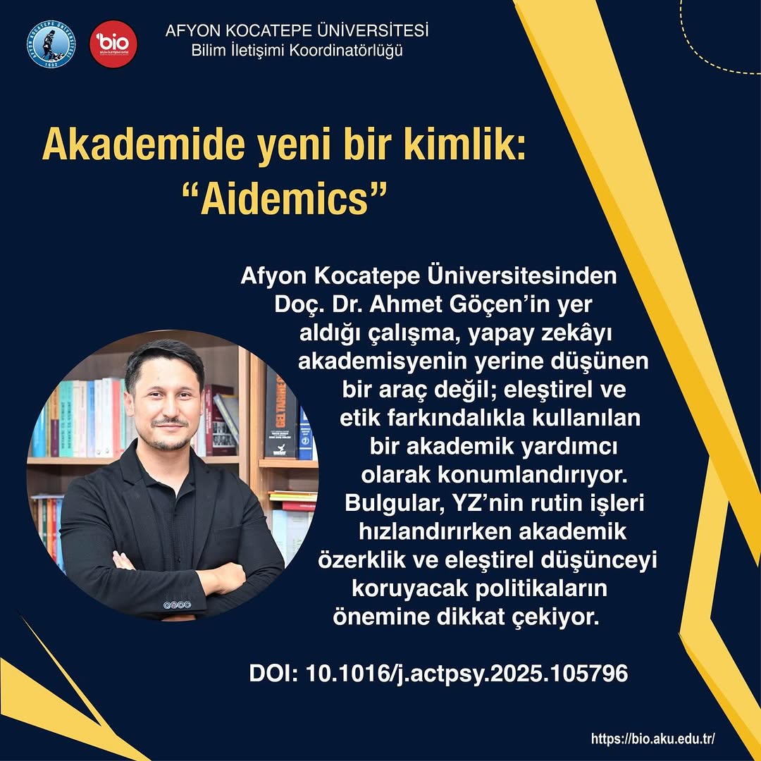 Akademide Yapay Zekânın Yeni Rolü: Aidemics