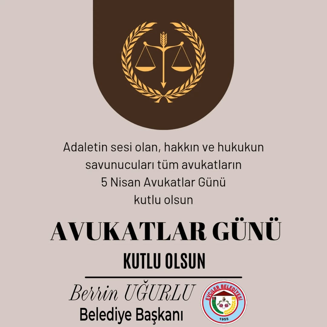 Avukatlar Günü Kutlaması - Adaletin Temsilcilerine Övgü
