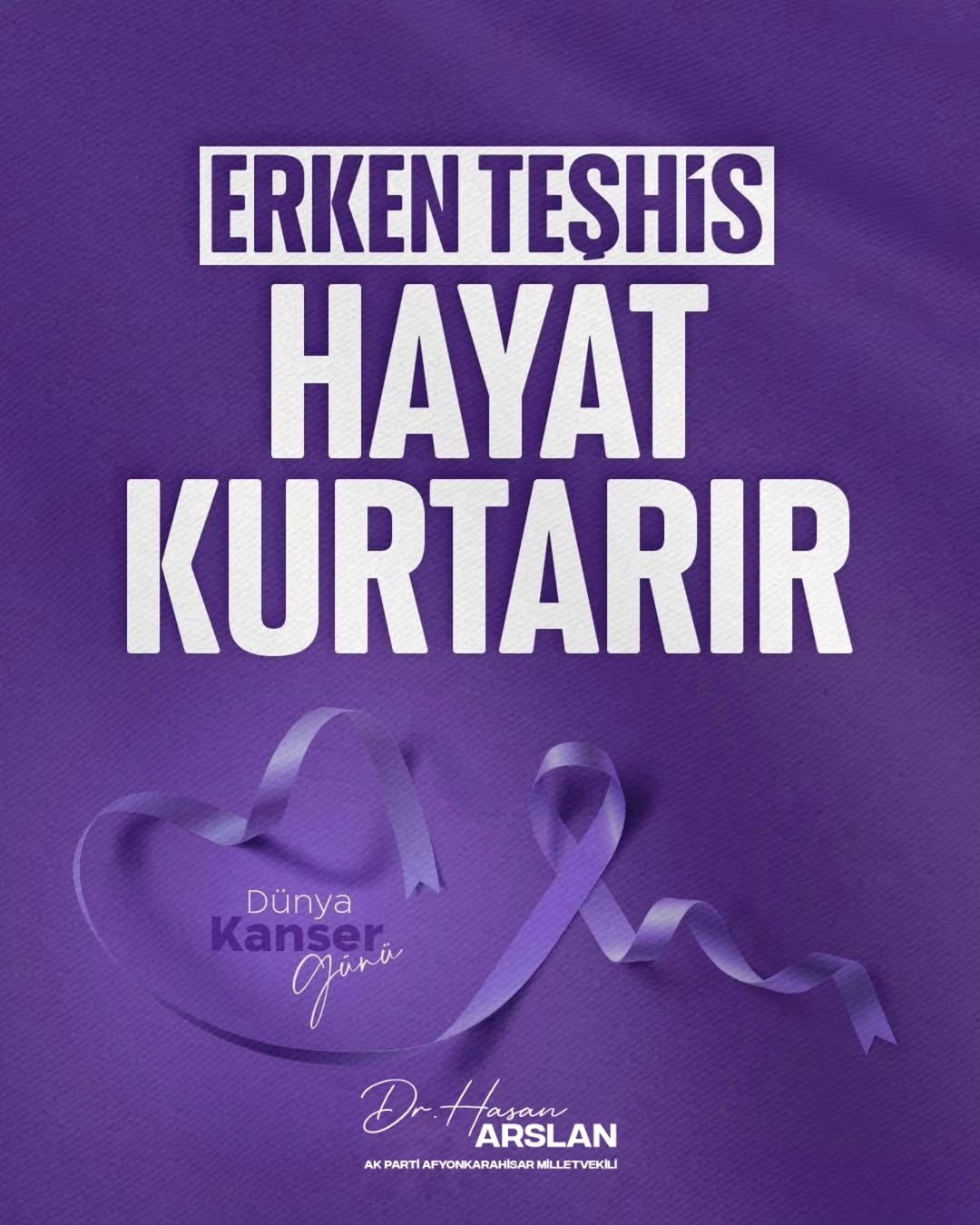 Bugün Dünya Kanser Günü: Umudu Büyütelim, Yaşamı Savunalım