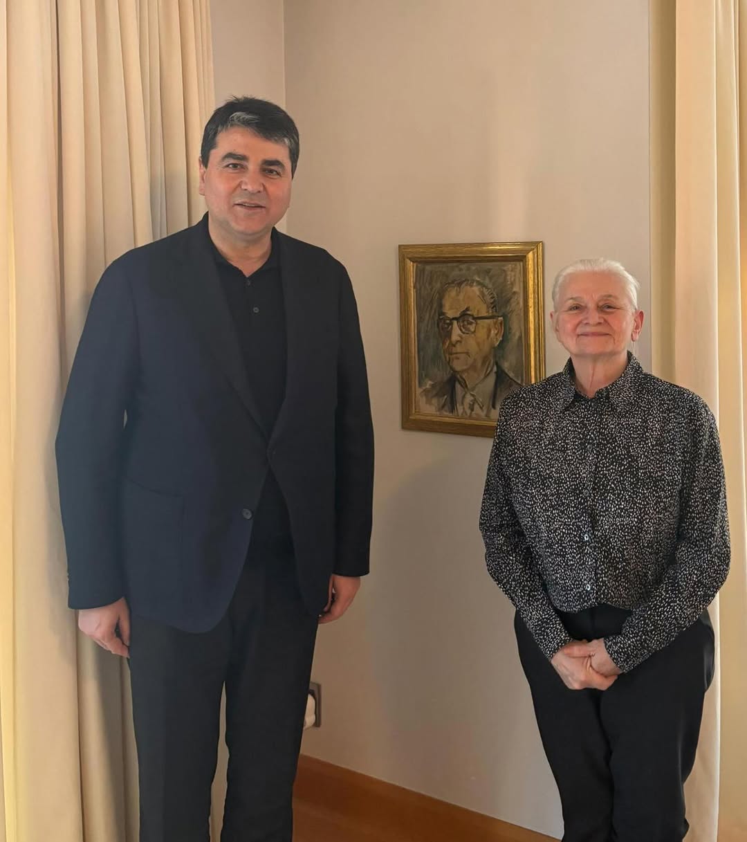 Celal Bayar Vakfı Başkanı Prof.Dr. Emine Gürsoy Naskali Hocamızı Ziyaret Etti