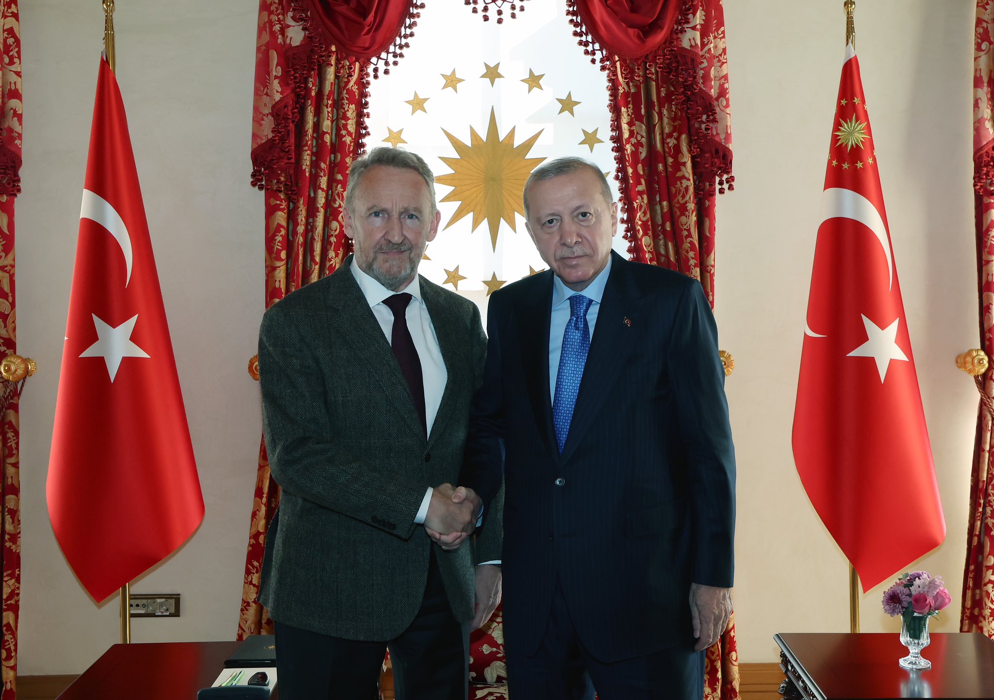 Cumhurbaşkanı Erdoğan İzzetbegoviç'i kabul etti