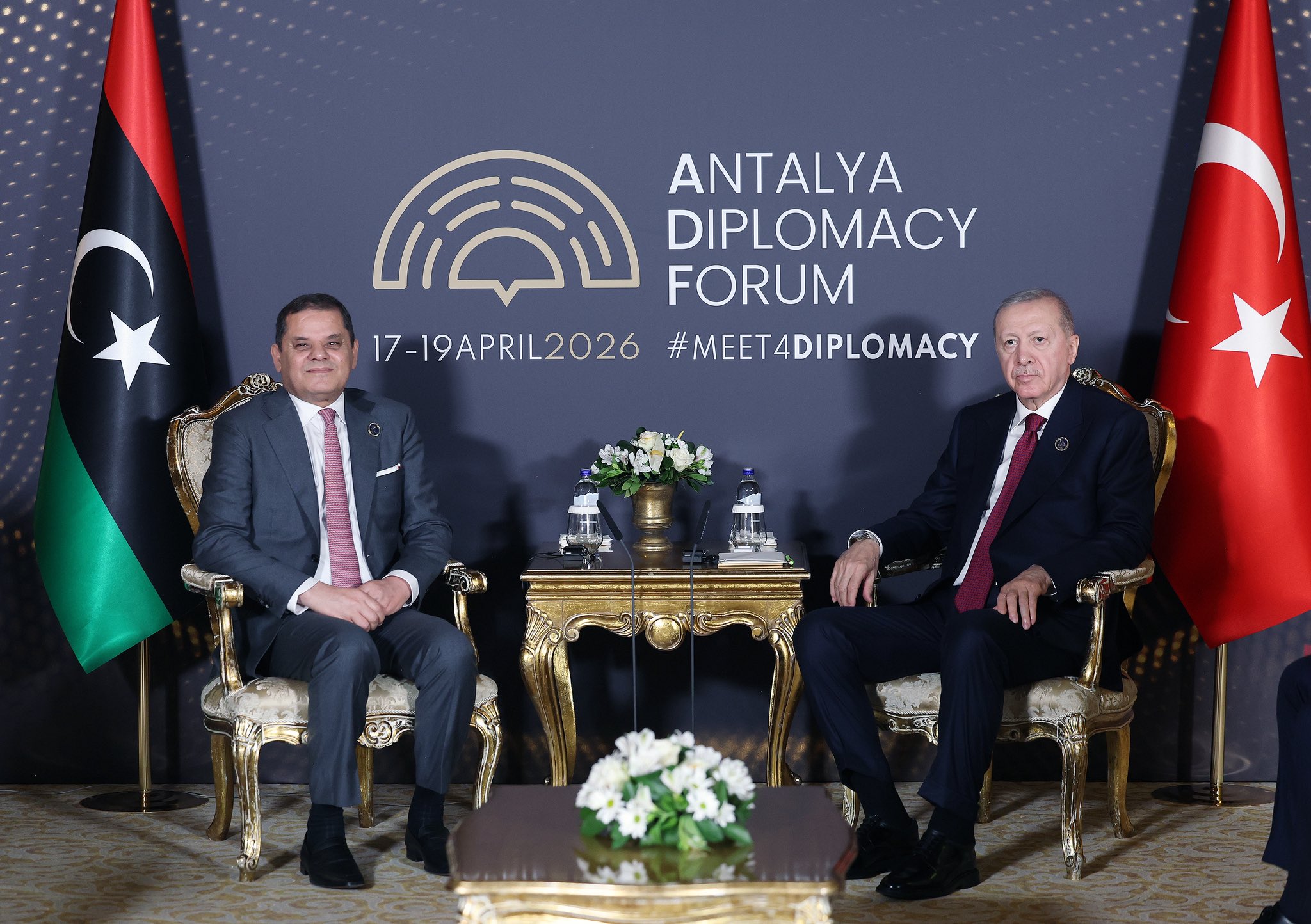 Cumhurbaşkanı Erdoğan, Libya Başbakanı ile görüştü