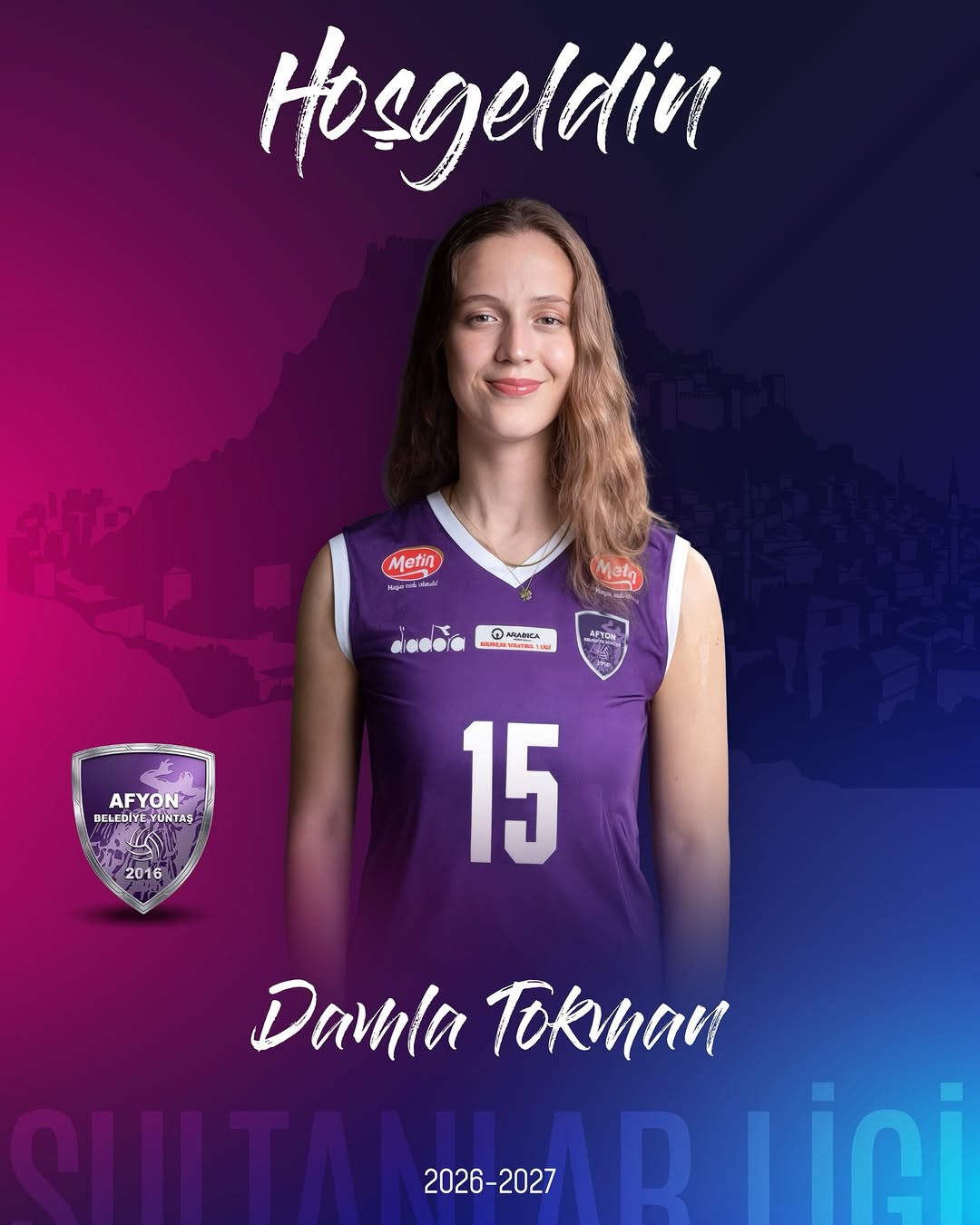 Damla Tokman Afyon Belediye Yüntaş Spor Kulübü'ne Katıldı