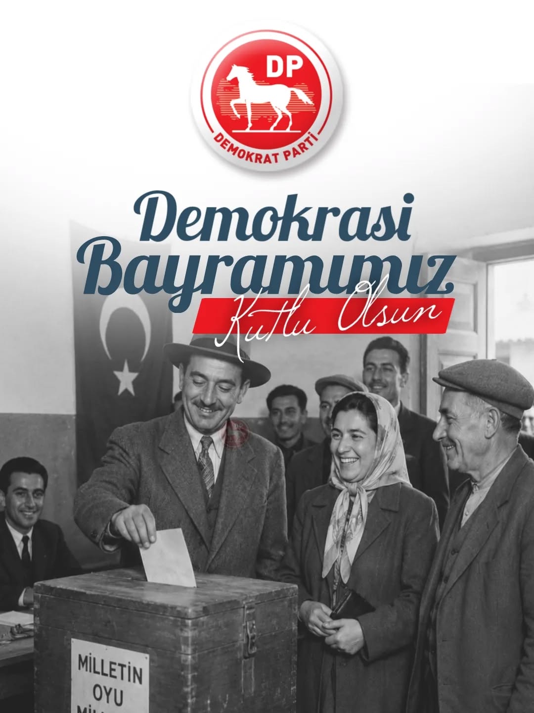 Demokrat Parti Genel Başkanı Gültekin Uysal'dan 14 Mayıs 1950 Seçimleri Açıklaması
