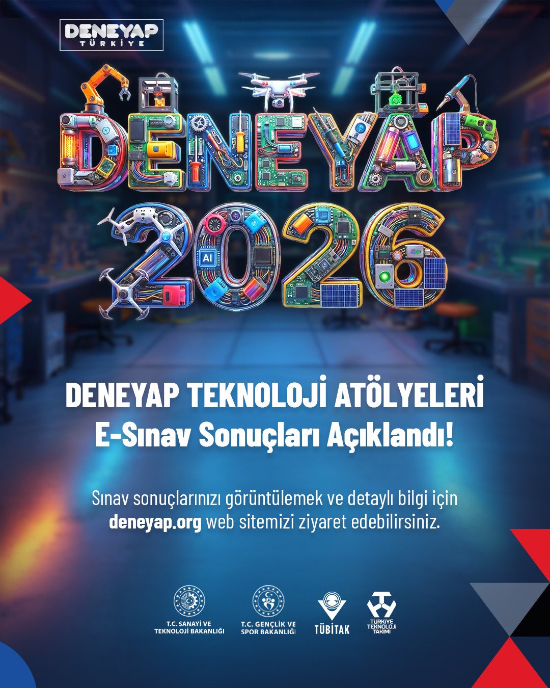 #DENEYAP E-Sınav Sonuçları Açıklandı
