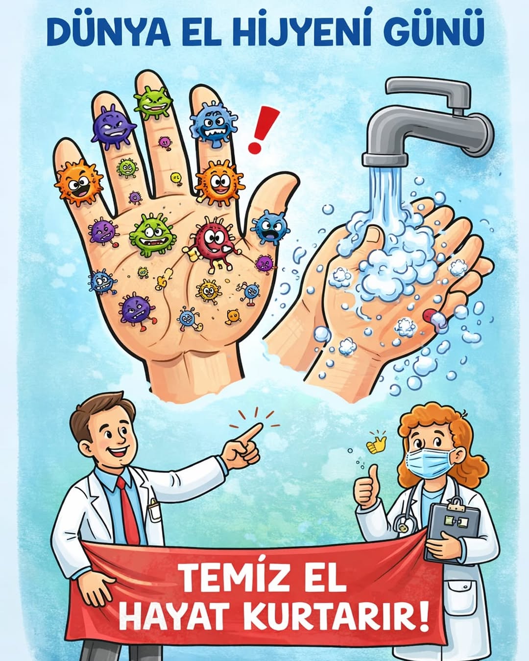 Dünya El Hijyeni Günü: Enfeksiyonların Önlenmesinde Önemli Rol