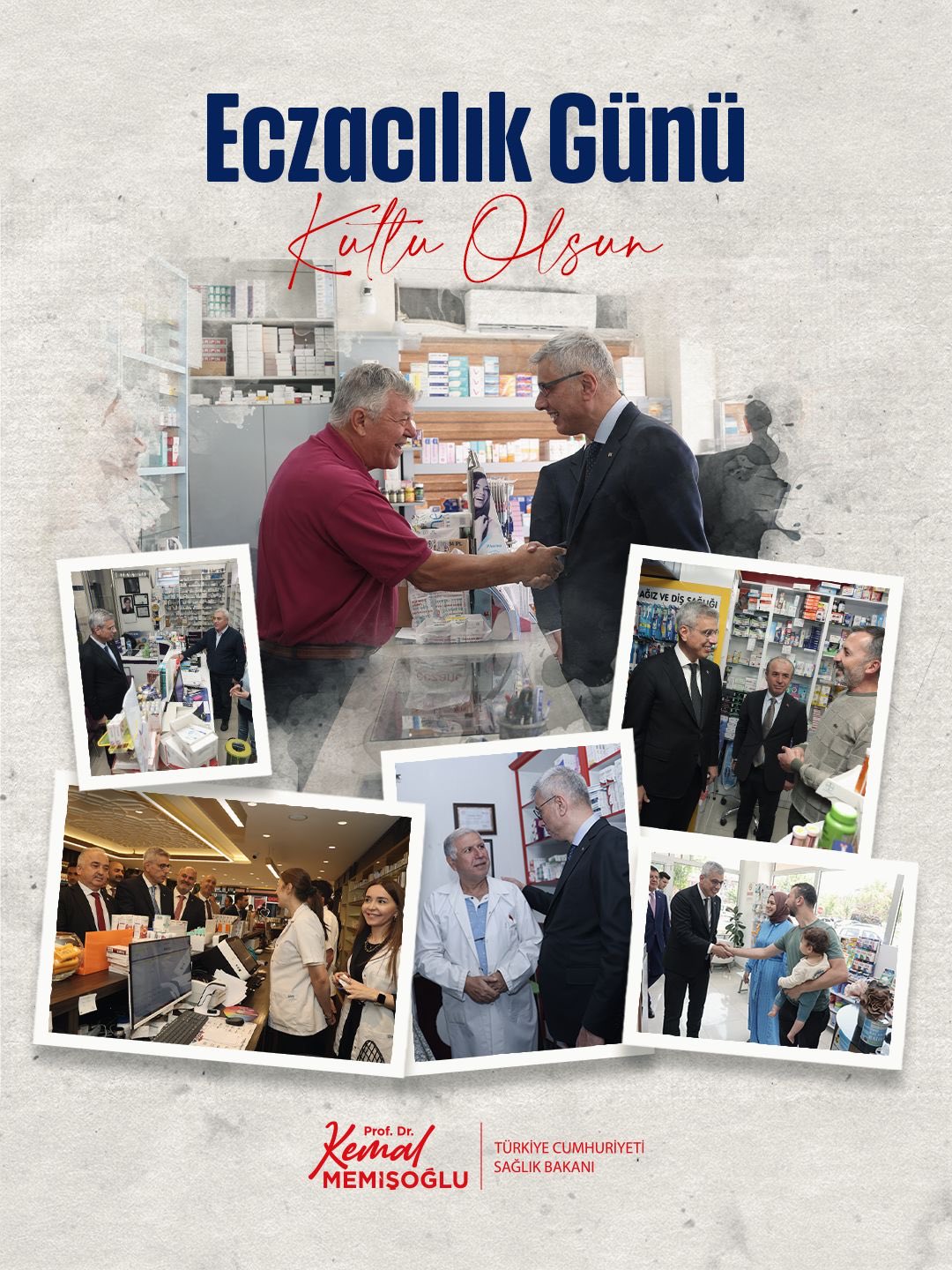Eczacılık Günü'nde eczacılara teşekkür mesajı