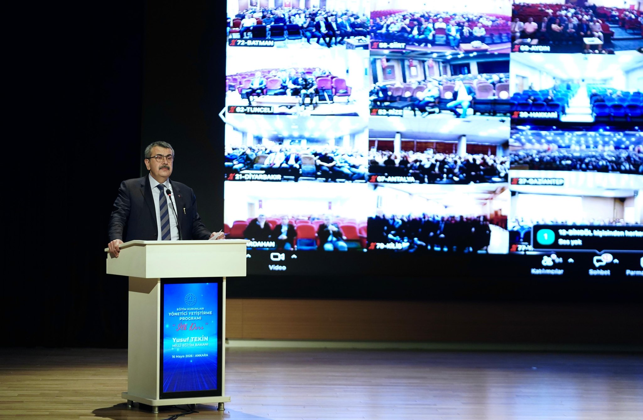 Eğitim Kurumları Yöneticileri Eğitimi Programı Başladı
