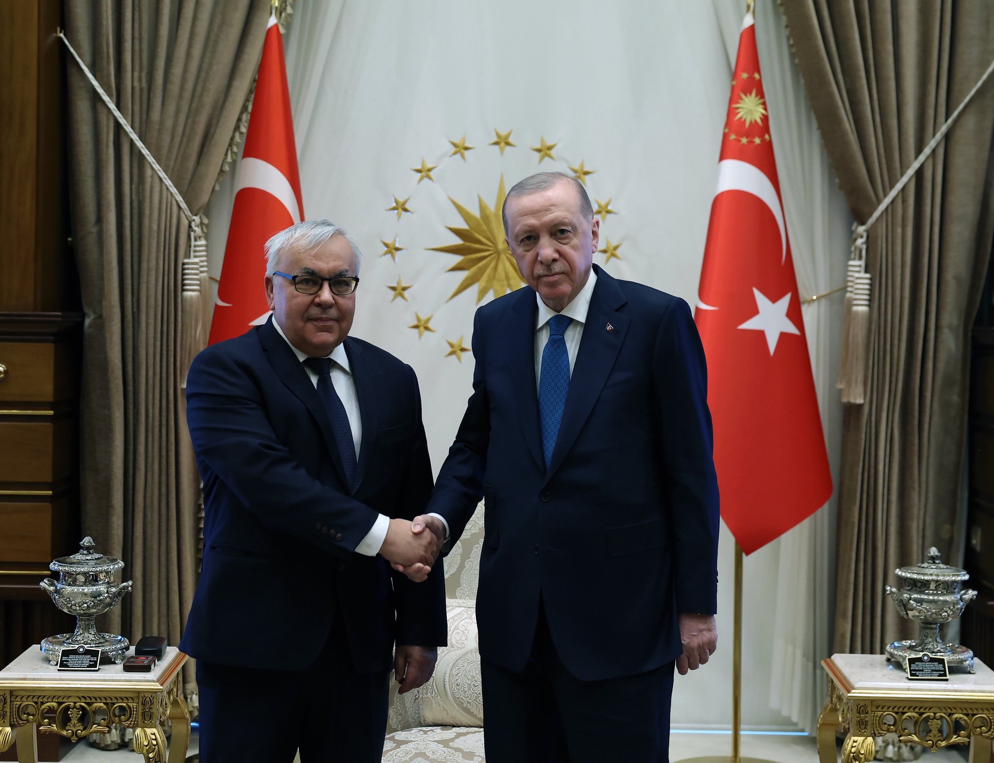 Erdoğan, Rus Büyükelçi ile Görüştü