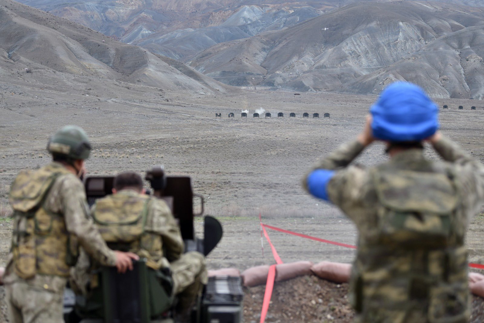 Erzincan'da Hava Savunma Silahları Atışları Gerçekleştirildi