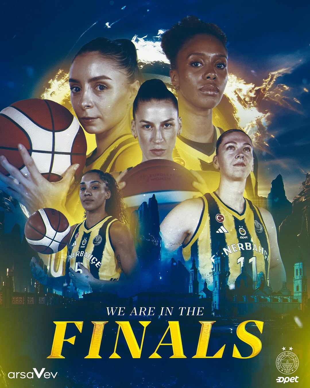 Fenerbahçe Spor Kulübü EuroLeague Women Final Four'da Finalde!