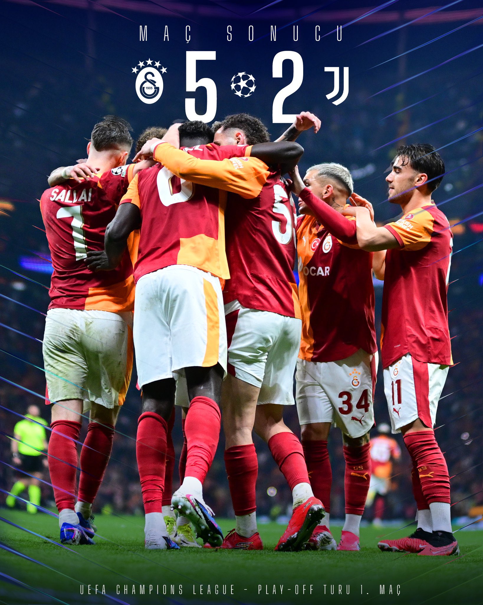 Galatasaray'dan tarihi zafer