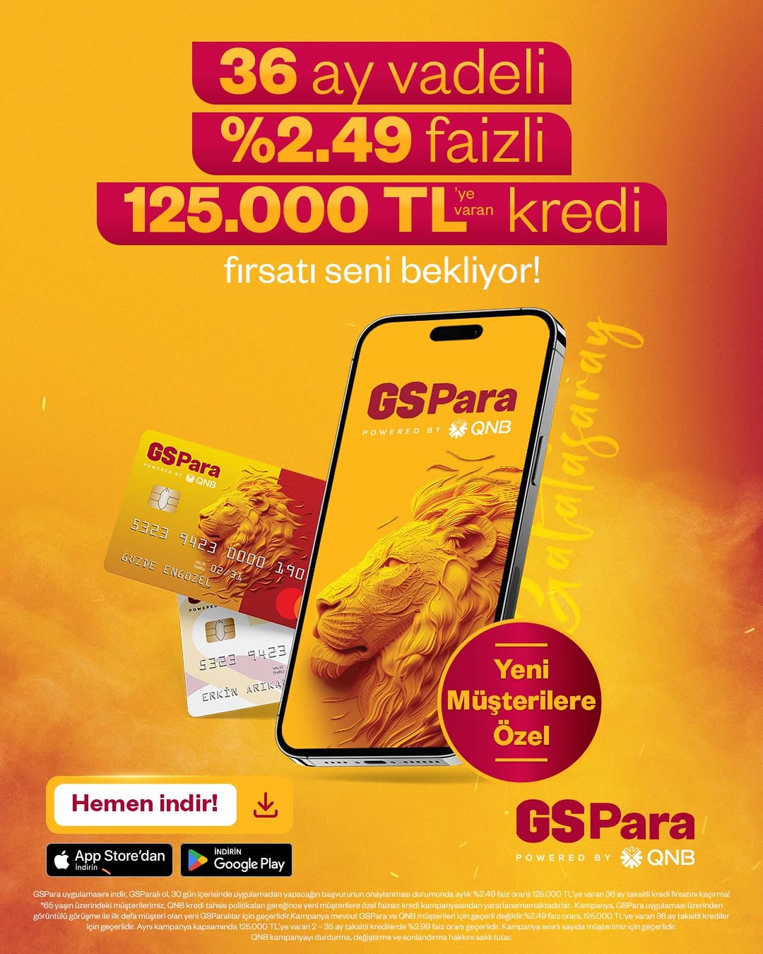 Galatasaray, GSPara İle Özel Kredi Fırsatını Duyurdu