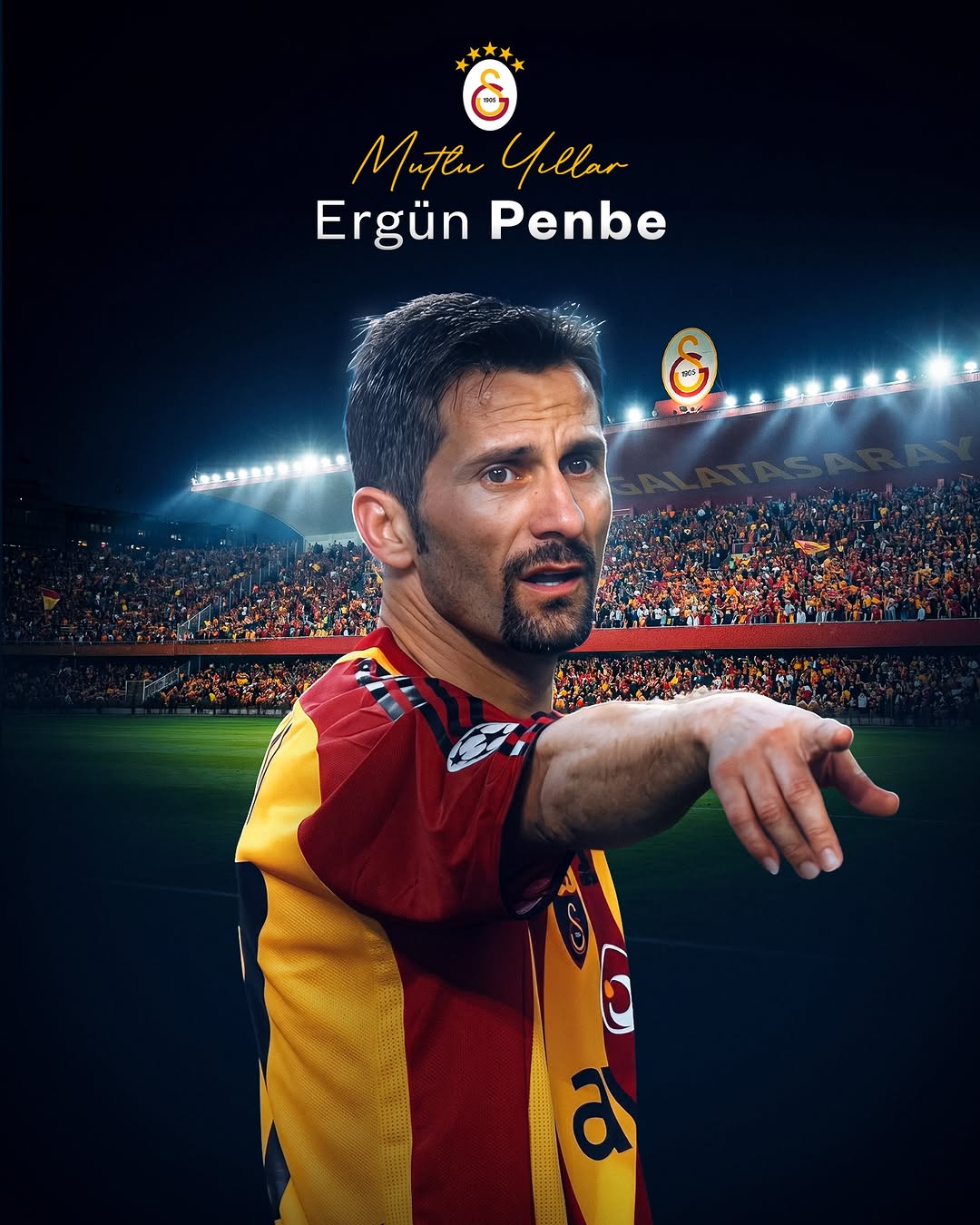 Galatasaray'ın Unutulmaz Futbolcusu Ergün Penbe'nin Doğum Günü Kutlu Olsun!