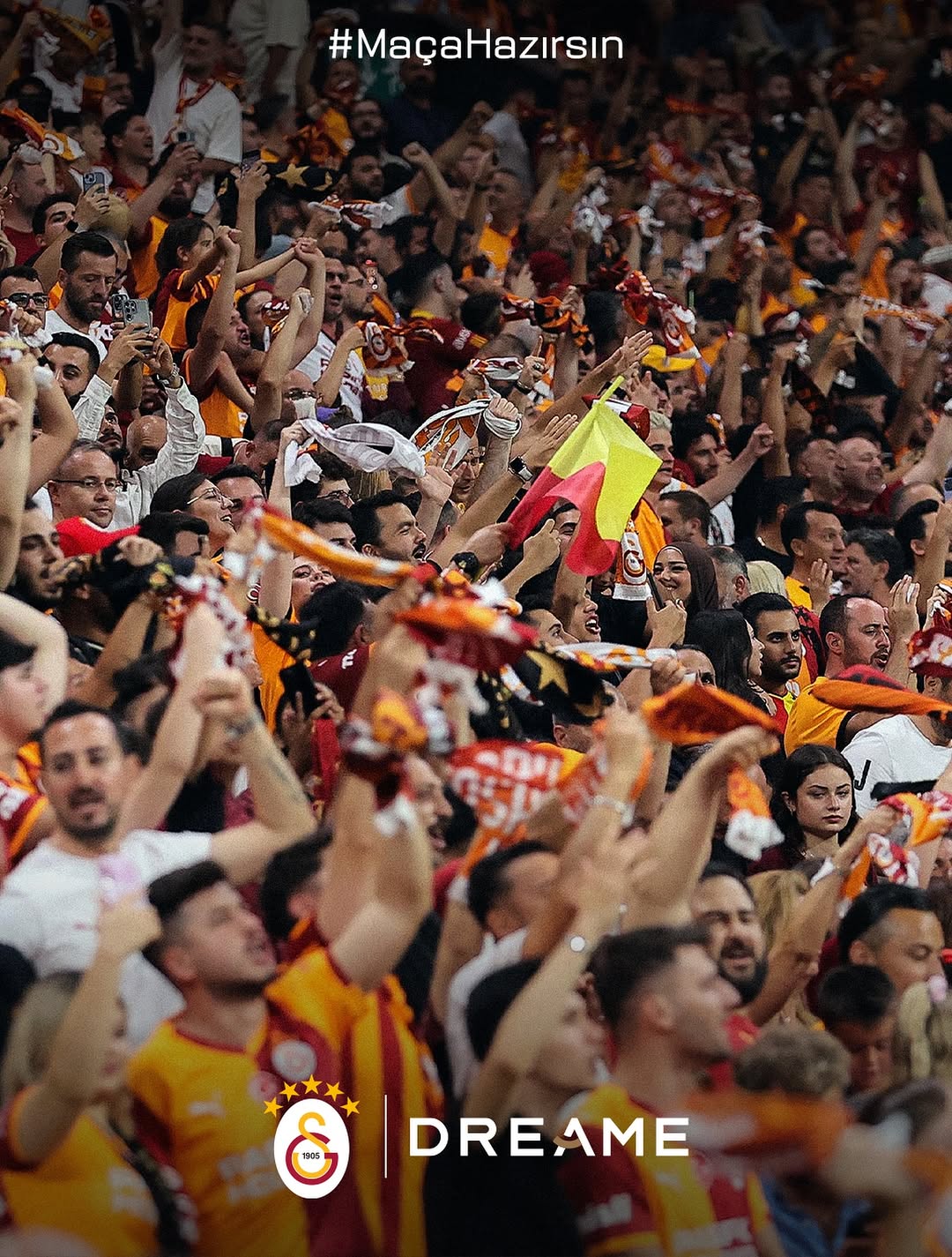 Galatasaray Spor Kulübü, Dreame ile Maça Hazır Olduklarını Duyurdu