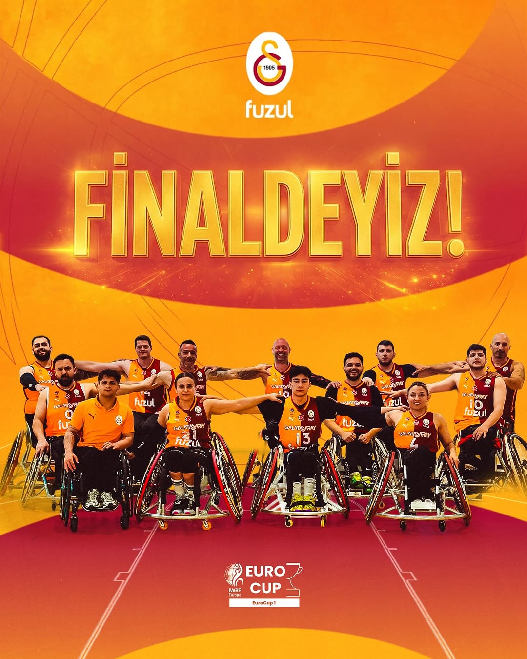 Galatasaray Spor Kulübü Eurocup 1'de Finale Yükseldi