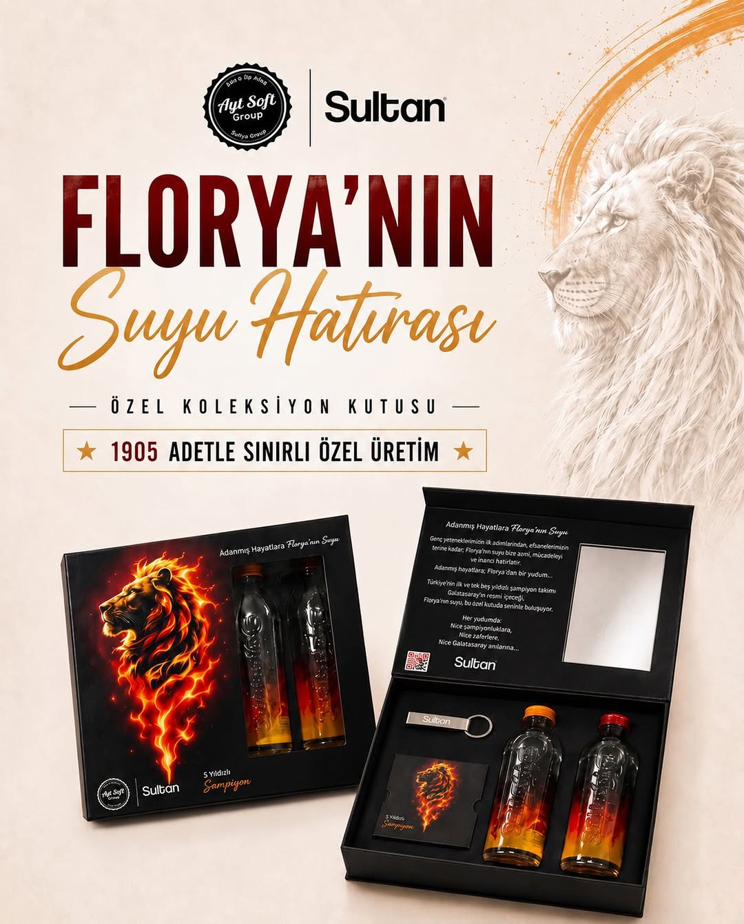 Galatasaray Spor Kulübü'nden Özel Koleksiyon: Florya'nın Suyu Hatırası!