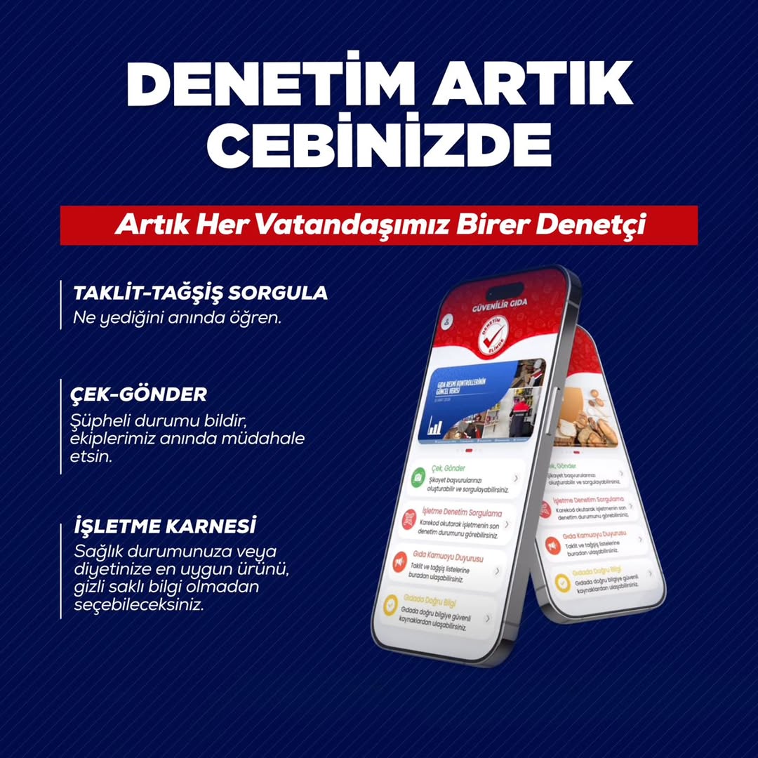 Gıda Denetiminde Yeni Dönem: Vatandaşlar Denetçi Oluyor!
