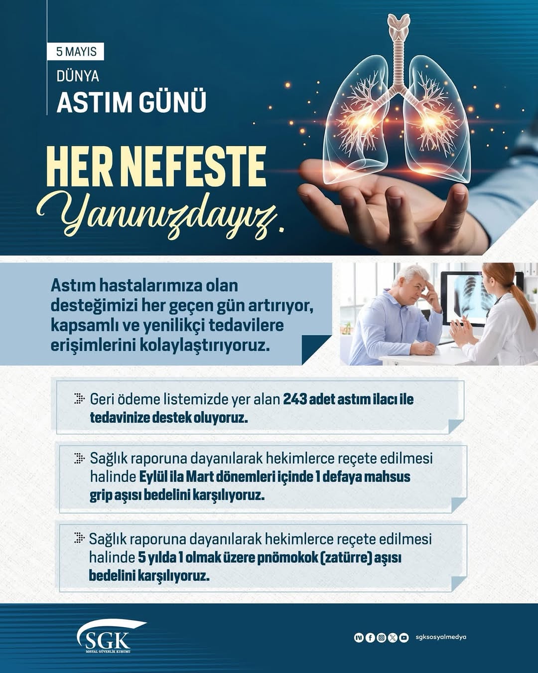 Her Nefeste Yanınızdayız - Dünya Astım Günü