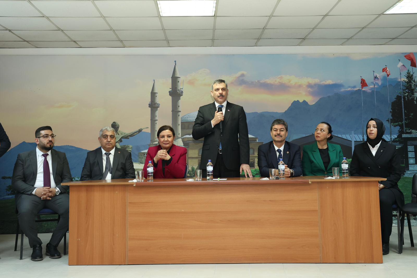 İçişleri Bakanı Kaman'da
