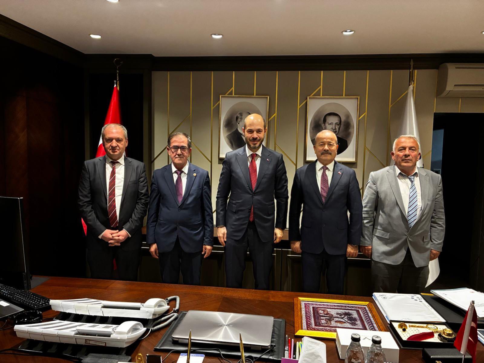 MHP Milletvekili Mehmet Taytak’tan TOKİ Başkanı Sungur’a Ziyaret